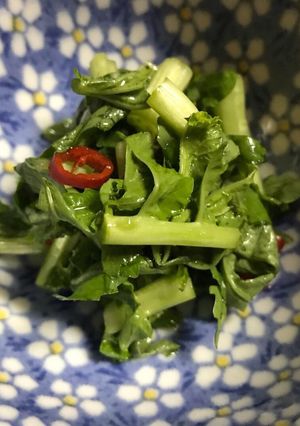 簡単大根の葉っぱ漬物-レシピのメイン写真