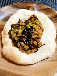 しそ昆布納豆ぱん-レシピのメイン写真