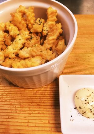 カレーあられとマヨネーズディップ-レシピのメイン写真