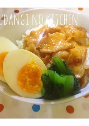 ＊簡単＊タレがやみつき＊甘辛豚バラ丼-レシピのメイン写真