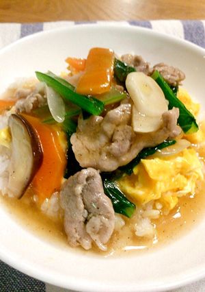 卵ふわとろ♡中華丼風あんかけご飯♡-レシピのメイン写真