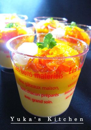 Verrine FruitsOrange-レシピのメイン写真