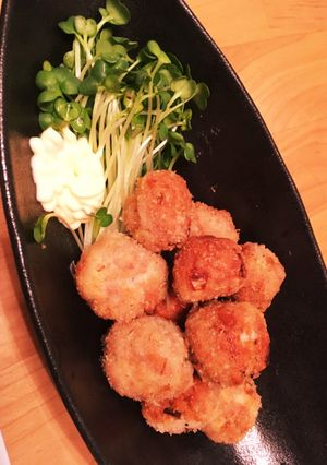 納豆入り一口メンチ＆ミートボール-レシピのメイン写真
