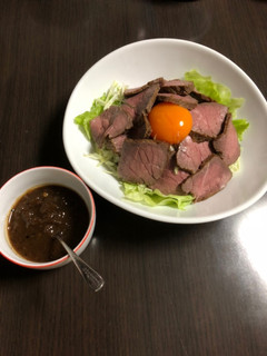 ローストビーフ丼-レシピのメイン写真