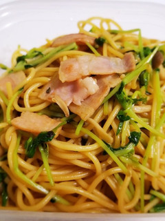 豆苗とベーコンの和風パスタ-レシピのメイン写真