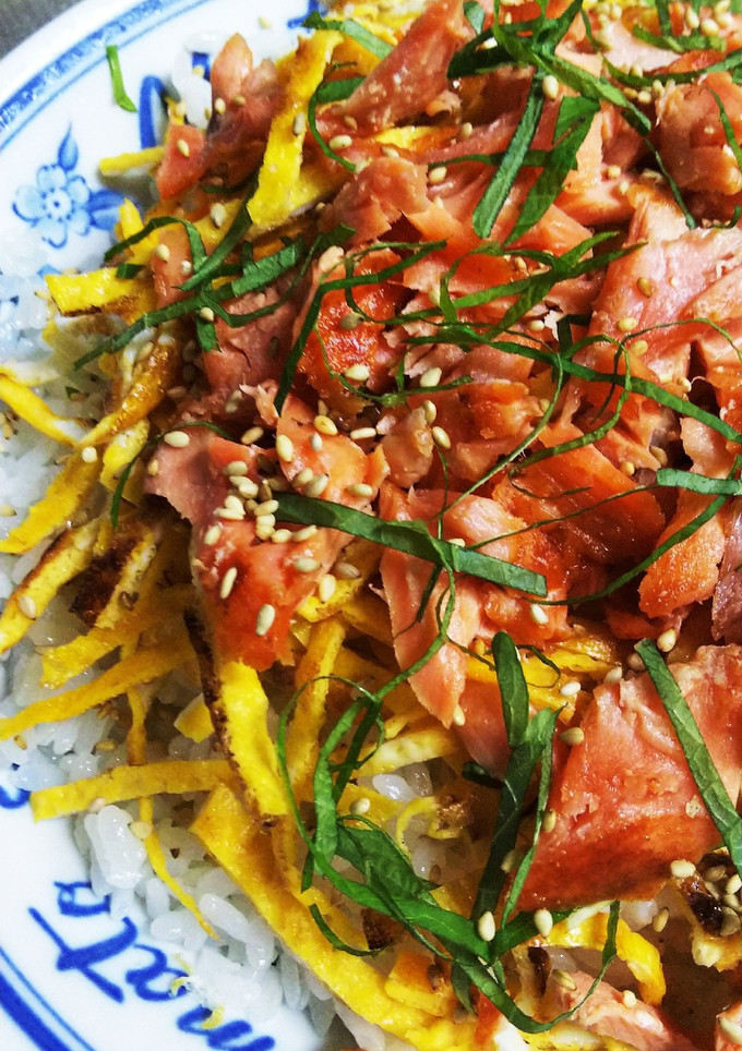 簡単！焼き鮭のちらし寿司-レシピのメイン写真