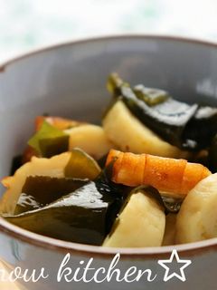 わかめとちくわの生姜醤油煮-レシピのメイン写真