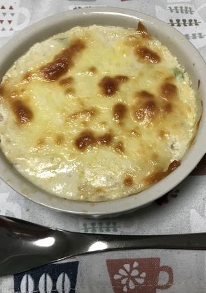 美味しいヘルシー節約!豆腐グラタン!-レシピのメイン写真
