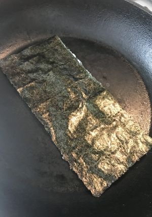 フライパンで海苔パリパリ!-レシピのメイン写真