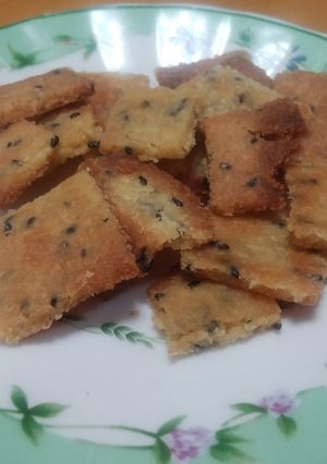 米粉とおからの胡麻クッキー-レシピのメイン写真