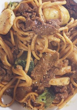 荒野に吹くカレーパスタ-レシピのメイン写真