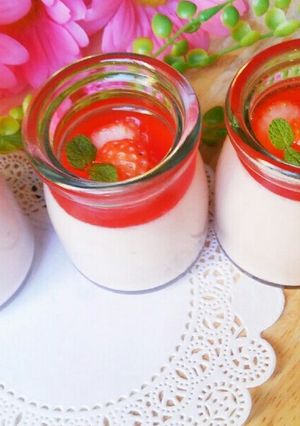 ふわふわ❤いちごムース-レシピのメイン写真