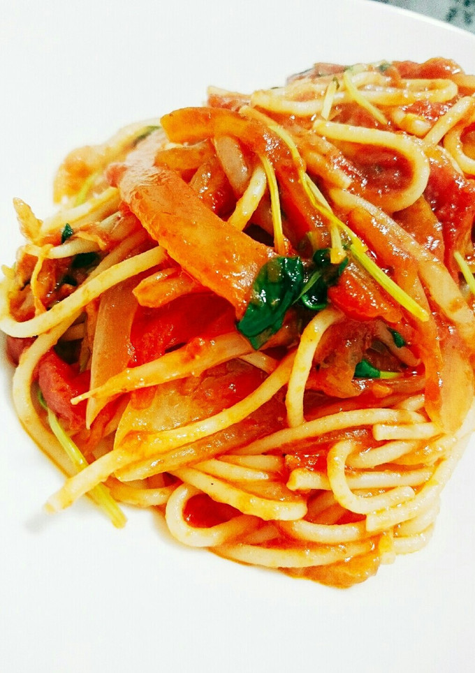 トマト缶を使った野菜のパスタ-レシピのメイン写真