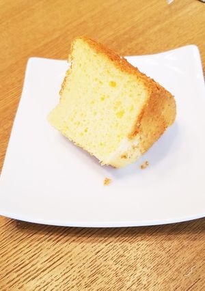生クリームでシフォンケーキ❗-レシピのメイン写真