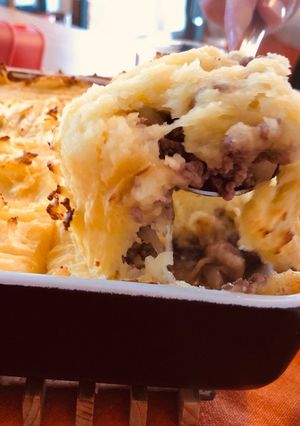 仏発！マッシュポテトとひき肉のグラタン風-レシピのメイン写真