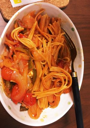 炊飯器で簡単♪私のナポリタン-レシピのメイン写真
