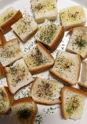 レンチンするだけっ。大人のラスク-レシピのメイン写真