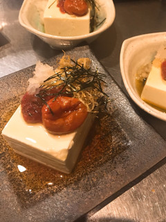 梅肉冷奴-レシピのメイン写真