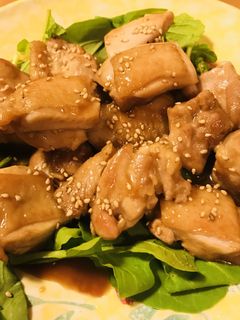 鶏むね肉のあまから味噌炒め-レシピのメイン写真
