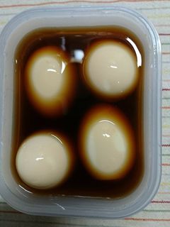 パンチのきいた煮玉子です(^-^)v-レシピのメイン写真