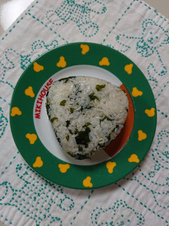 ワカメおにぎり。-レシピのメイン写真