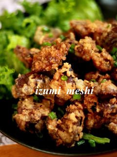 居酒屋メニュー☆砂肝のから揚げ中華風-レシピのメイン写真