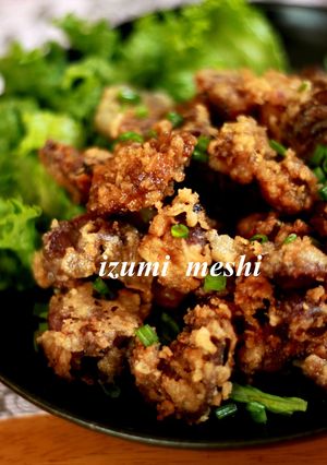居酒屋メニュー☆砂肝のから揚げ中華風-レシピのメイン写真