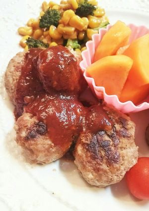 お弁当！ミニハンバーク-レシピのメイン写真