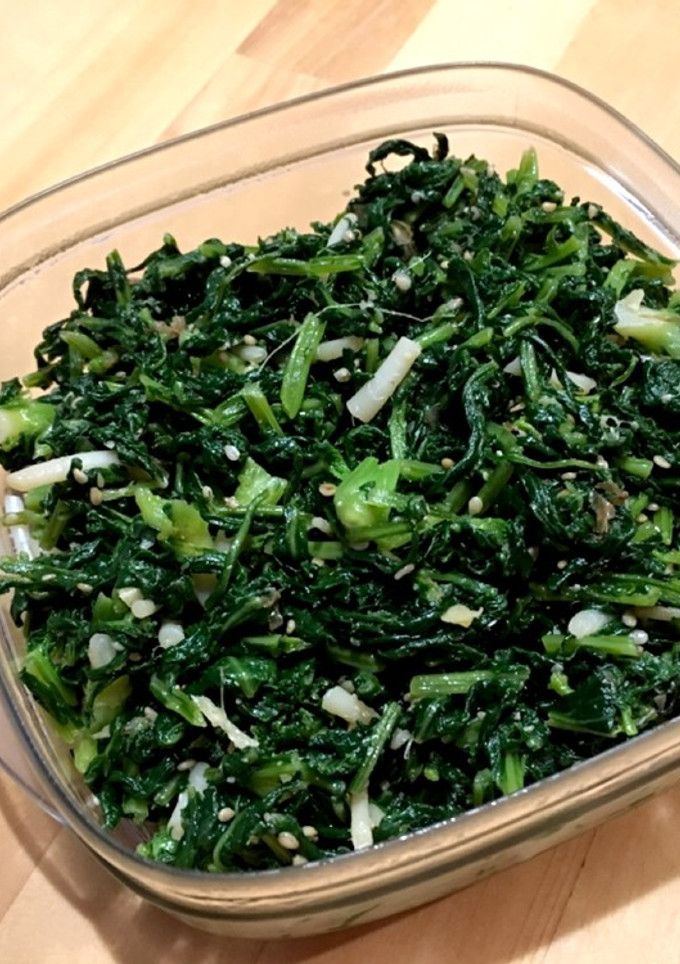 大根の間引き菜の炒め煮（ふりかけ）-レシピのメイン写真