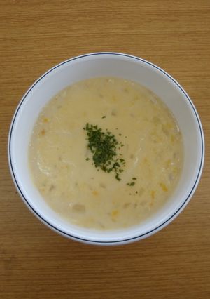 とろっと温かコーンスープ-レシピのメイン写真