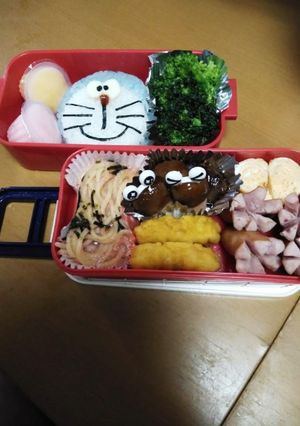 キャラ弁　ドラえもん-レシピのメイン写真