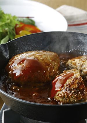味付け簡単　だし薫る　煮込みハンバーグ-レシピのメイン写真