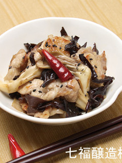 豚肉と黒きくらげの炒め煮-レシピのメイン写真