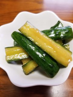 ☆簡単♪きゅうりの漬物☆-レシピのメイン写真