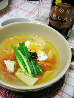 トマトと春雨のスープ-レシピのメイン写真