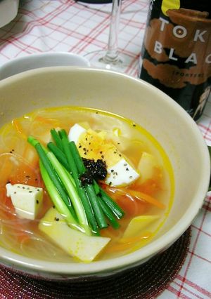 トマトと春雨のスープ-レシピのメイン写真
