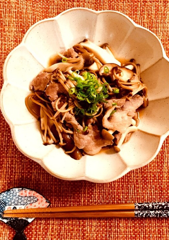 豚肉とたっぷりきのこの甘辛炒め-レシピのメイン写真