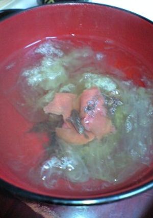 超インスタント梅とろろ吸い物-レシピのメイン写真