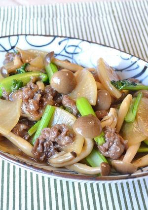 大根と牛肉のシャキシャキ炒め♪-レシピのメイン写真