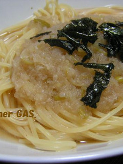 つゆだくパスタ<大根おろしとネギの香り>-レシピのメイン写真