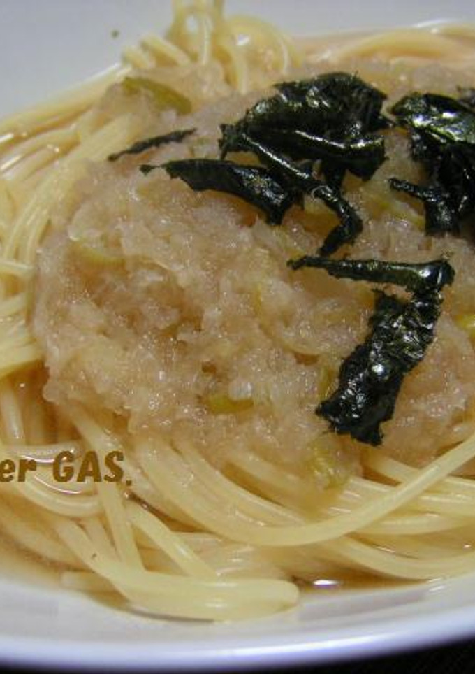 つゆだくパスタ＜大根おろしとネギの香り＞-レシピのメイン写真