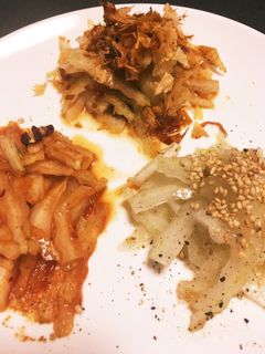 白菜の芯だけサラダ?和え物?-レシピのメイン写真