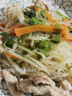 豚肉と春雨の炒め物-レシピのメイン写真