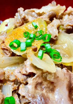 牛丼-レシピのメイン写真
