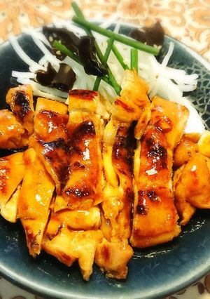 ガリバタ醤油チキンステーキ-レシピのメイン写真