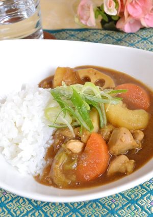 根野菜がたっぷり入った和風カレー♪-レシピのメイン写真