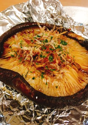 シンプル美味♡簡単焼きしいたけ-レシピのメイン写真