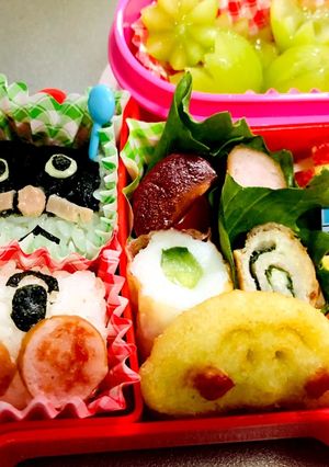 2歳児 キャラ弁 アンパンマン-レシピのメイン写真