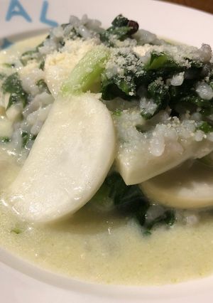 冷飯で☆まるごとかぶのリゾット風〜無化調-レシピのメイン写真