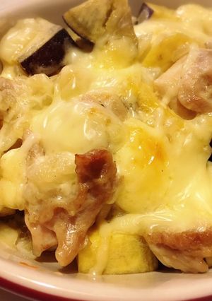 さつまいもと鶏肉のマヨネーズグラタン-レシピのメイン写真